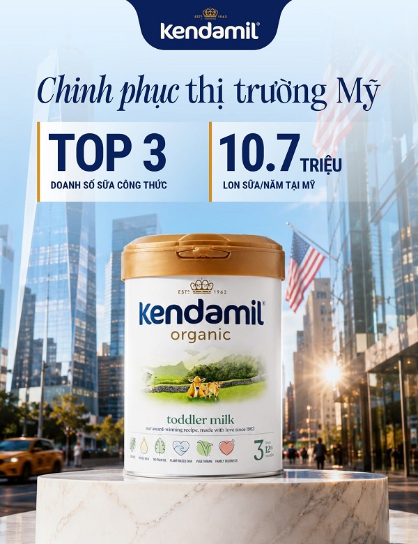 Sữa Dê Kendamil số 3 lon 800g trẻ từ 1 tuổi