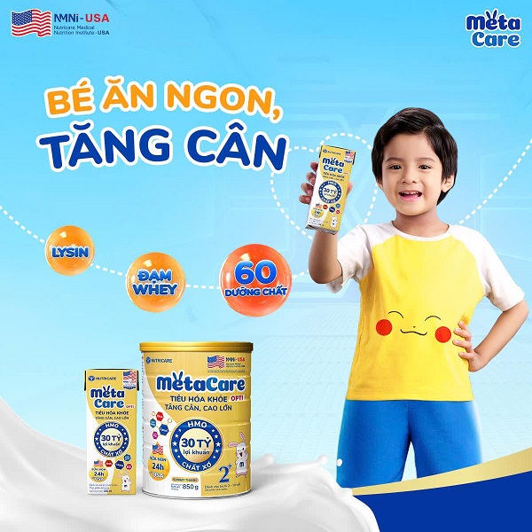 Sữa Metacare Opti hộp 180ml cho trẻ từ 1 tuổi