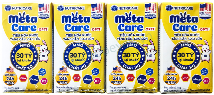 Sữa MetaCare Opti hộp 110ml cho trẻ từ 1 tuổi