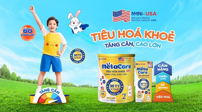 Sữa pha sẵn MetaCare Opti cho trẻ từ 1 tuổi hộp 180ml