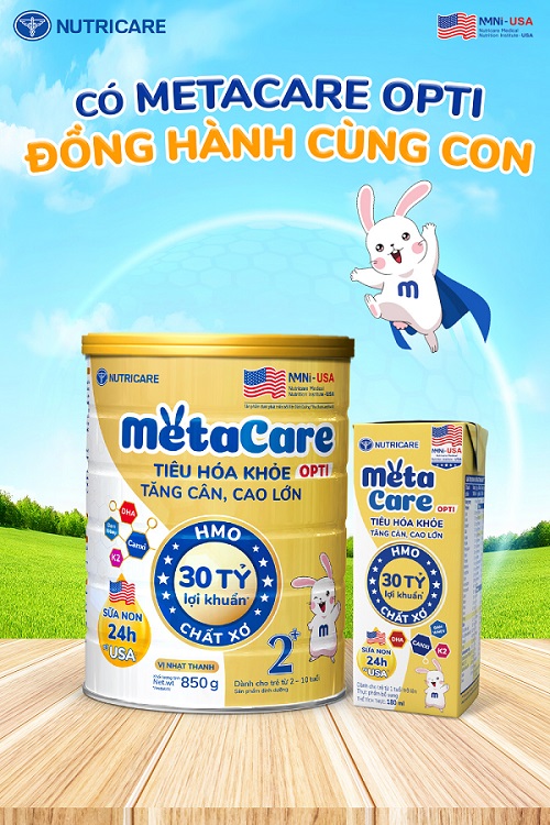 Sữa pha sẵn MetaCare Opti cho trẻ từ 1 tuổi hộp 110ml