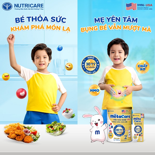 Sữa pha sẵn MetaCare Opti cho trẻ từ 1 tuổi hộp 110ml