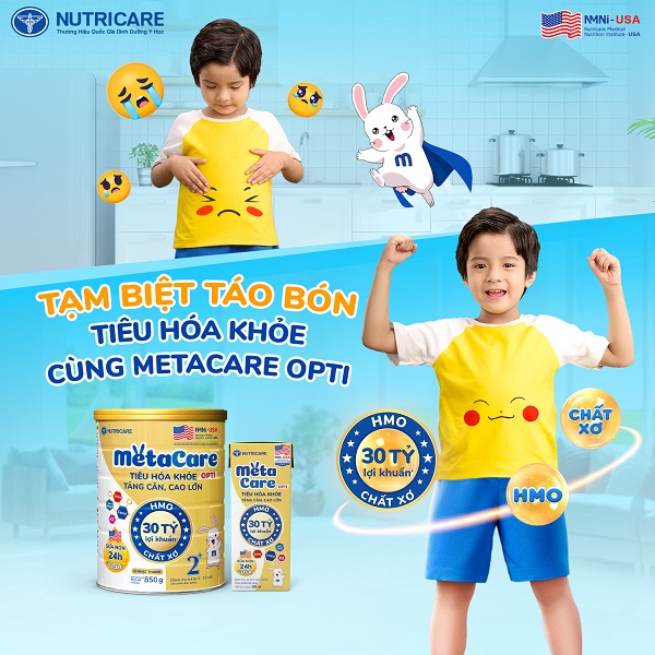 Sữa pha sẵn MetaCare Opti cho trẻ từ 1 tuổi hộp 110ml