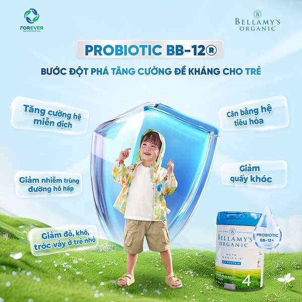 Sữa Bellamy's Organic đạm A2 số 2 lon 800g cho trẻ 6-12 tháng tuổi