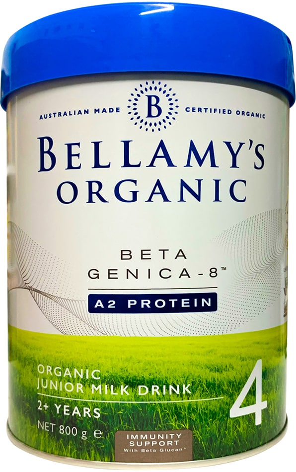 Sữa Bellamy's Organic đạm A2 số 4 lon 800g cho trẻ trên 2 tuổi