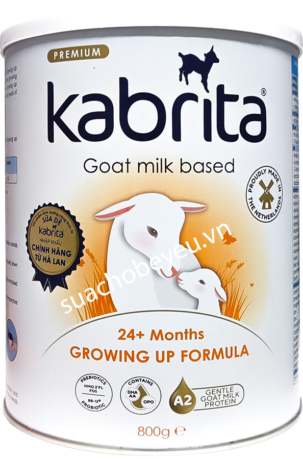 Sữa dê Kabrita số 3 lon 800g cho trẻ từ 24 tháng