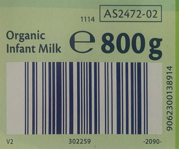 Sữa Hipp Combiotic số 1 lon 800g cho trẻ 0 đến 6 tháng tuổi