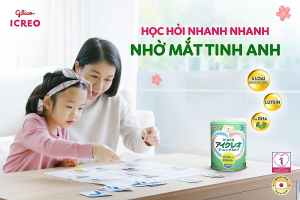 Sữa Nhật Glico số 3 lon 820g cho trẻ từ 3 tuổi