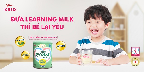 Sữa Nhật Glico số 3 lon 820g cho trẻ từ 3 tuổi