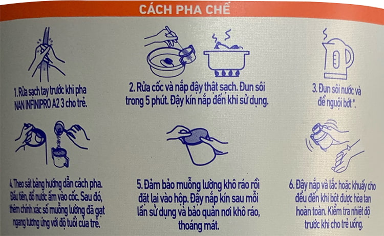 Sữa Nan InfiniPro A2 số 3 lon 800g cho trẻ 2-6 tuổi