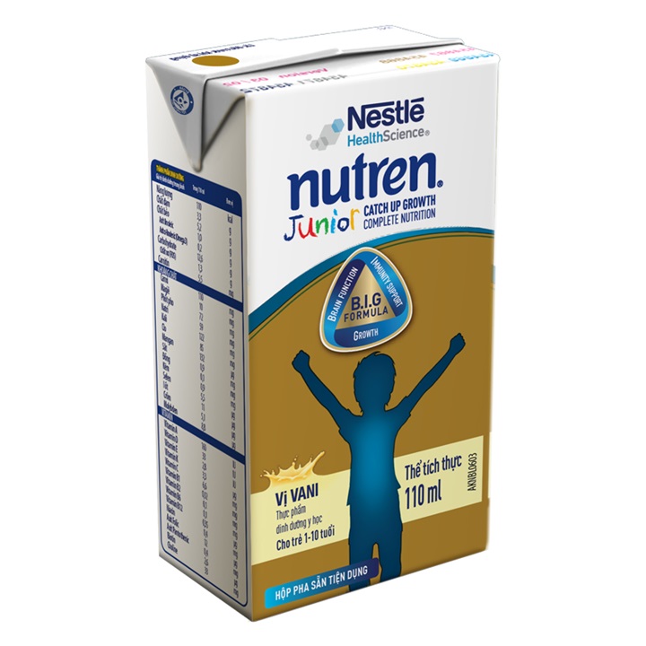 Sữa Nutren Junior hộp 110ml cho trẻ 1-10 tuổi