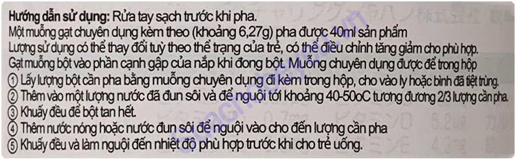 Sữa Nhật Glico số 3 lon 820g cho trẻ từ 3 tuổi