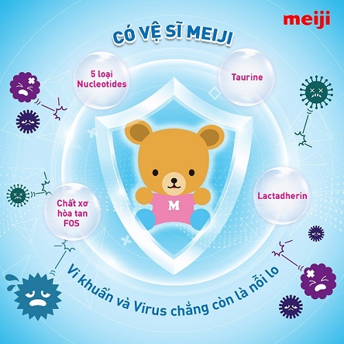 Sữa Meiji Premium Nhật Bản cho trẻ 0-1 tuổi lon 800g
