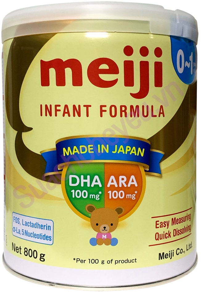 Sữa Meiji Infant Formula 0-1 tuổi 800g