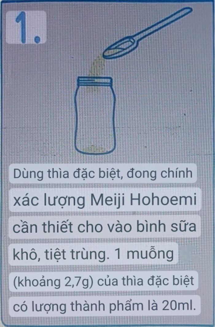 Sữa Meiji nội địa Nhật Bản 800g cho trẻ 0-1 tuổi