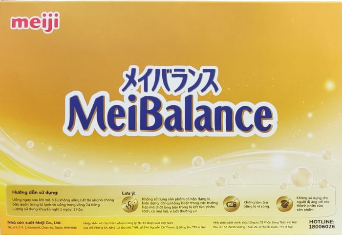 Sữa Meiji MeiBalance hộp 125ml