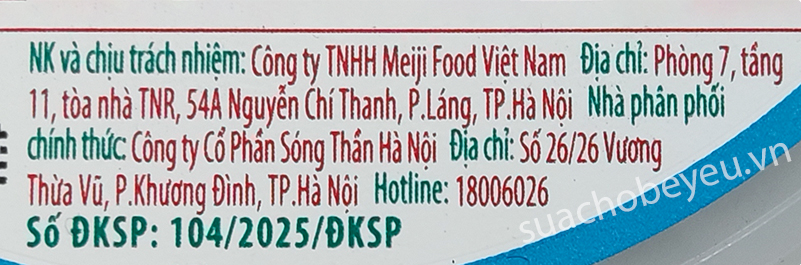 Sữa Meiji Premium Nhật Bản cho trẻ 0-1 tuổi lon 800g