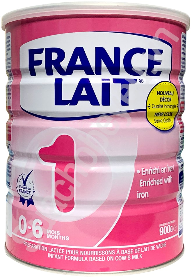 sữa france lait số 1 lon 900g cho trẻ 0-6 tháng