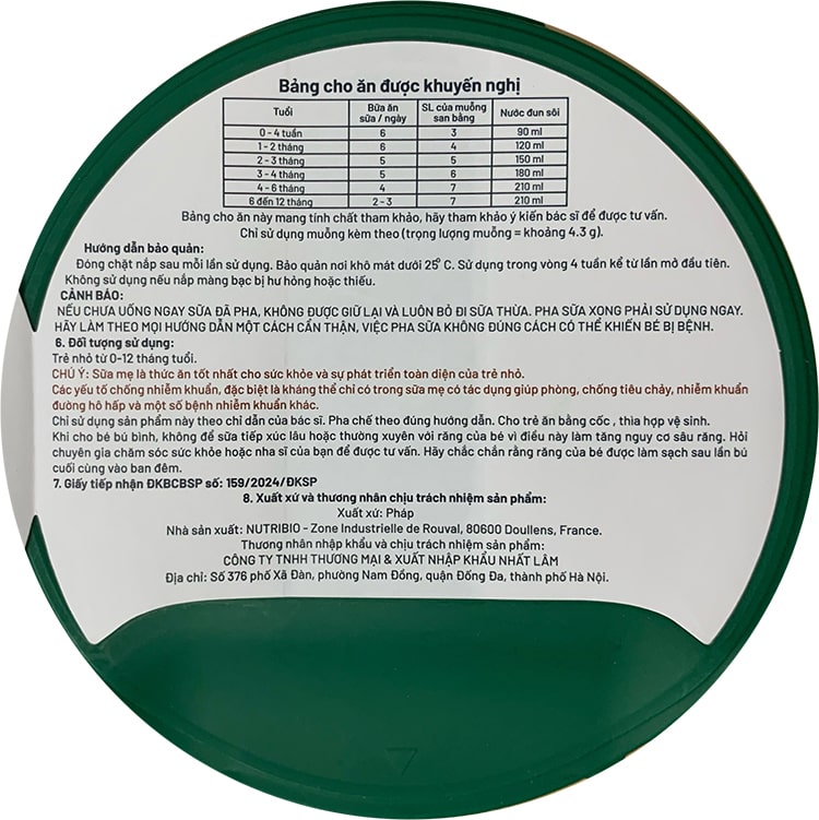 Sữa Kidsmix Advanced số 1 800g cho trẻ từ 0-12 tháng tuổi