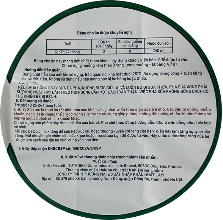 Sữa Kidsmix Advanced số 2 400g cho trẻ từ 12-24 tháng tuổi