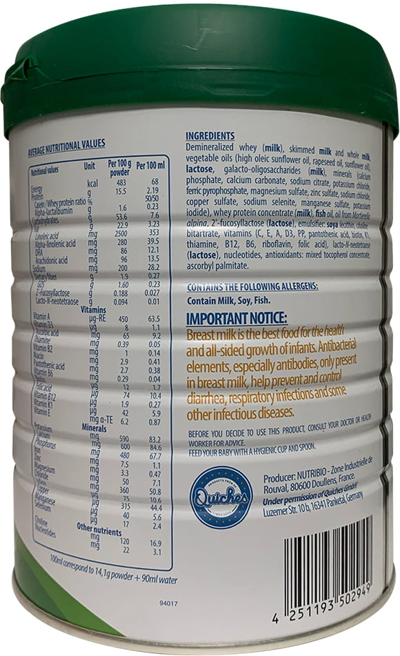 Sữa Kidsmix Advanced số 2 800g cho trẻ từ 12-24 tháng tuổi