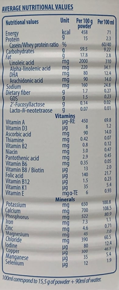 Sữa Kidsmix Advanced số 3 400g cho trẻ từ 24-36 tháng tuổi