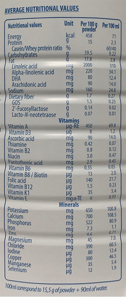 Sữa Kidsmix Advanced số 3 800g cho trẻ từ 24-36 tháng tuổi