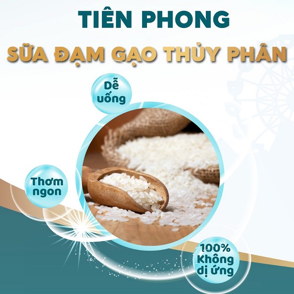 Sữa Modilac Expert Riz 3 lon 800g cho trẻ dị ứng đạm bò 1-3 tuổi