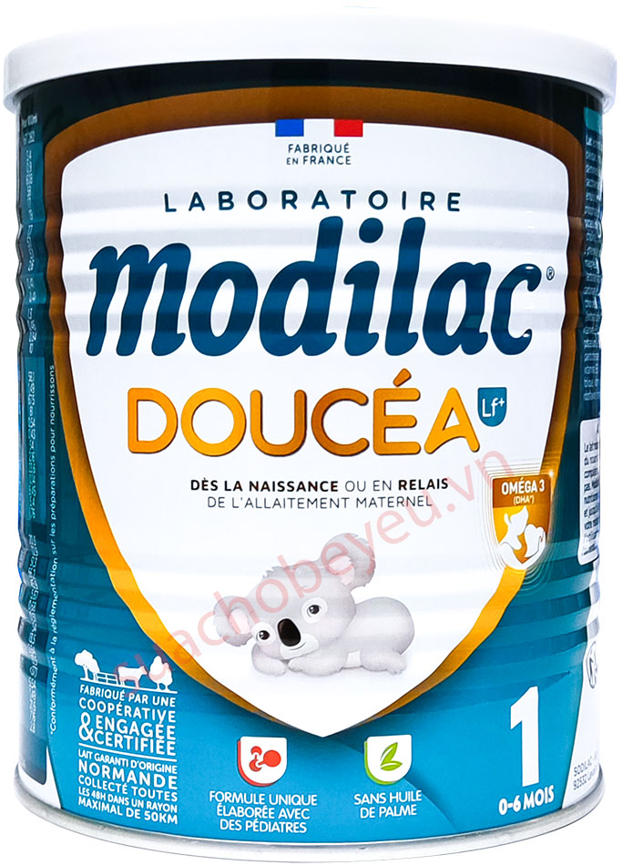 Sữa Modilac Doucéa số 1 lon 400g, cho trẻ 0-6 tháng