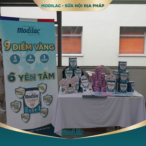 Sữa Modilac Expert Riz 3 lon 800g cho trẻ dị ứng đạm bò 1-3 tuổi