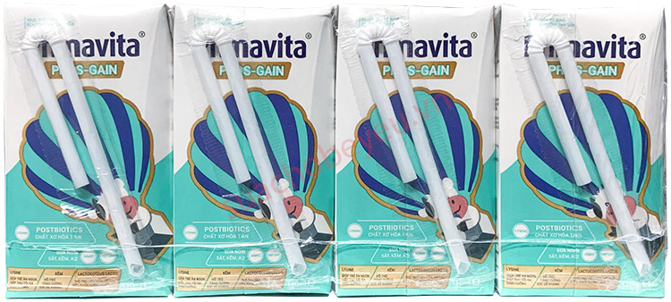 Sữa pha sẵn tăng cân Primavita Pros-Gain hộp 110ml