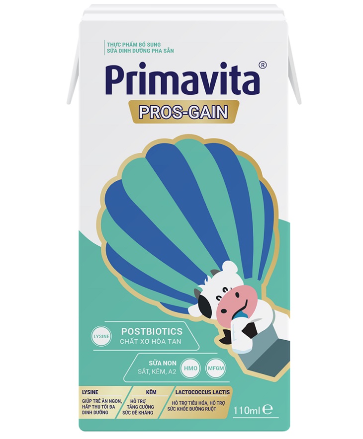 Sữa pha sẵn Primavita Pros-Gain hộp 110ml