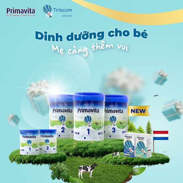 Thùng Sữa pha sẵn tăng chiều cao Primavita Grow-Q hộp 110ml