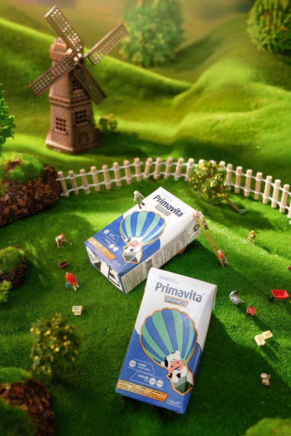 Thùng Sữa pha sẵn tăng chiều cao Primavita Grow-Q hộp 110ml