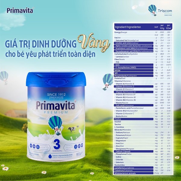 Sữa Primavita