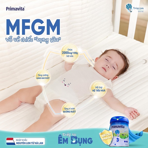 Sữa Primavita Premium số 1 lon 800g cho trẻ từ 0-6 tháng