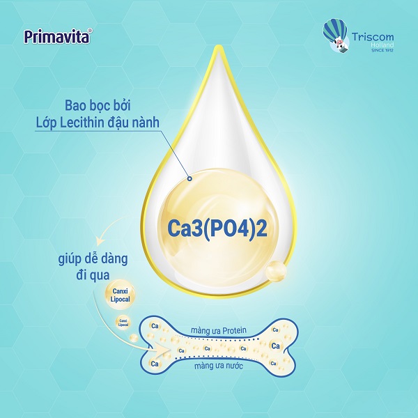 Sữa Primavita Premium số 2 lon 800g cho trẻ từ 6-12 tháng