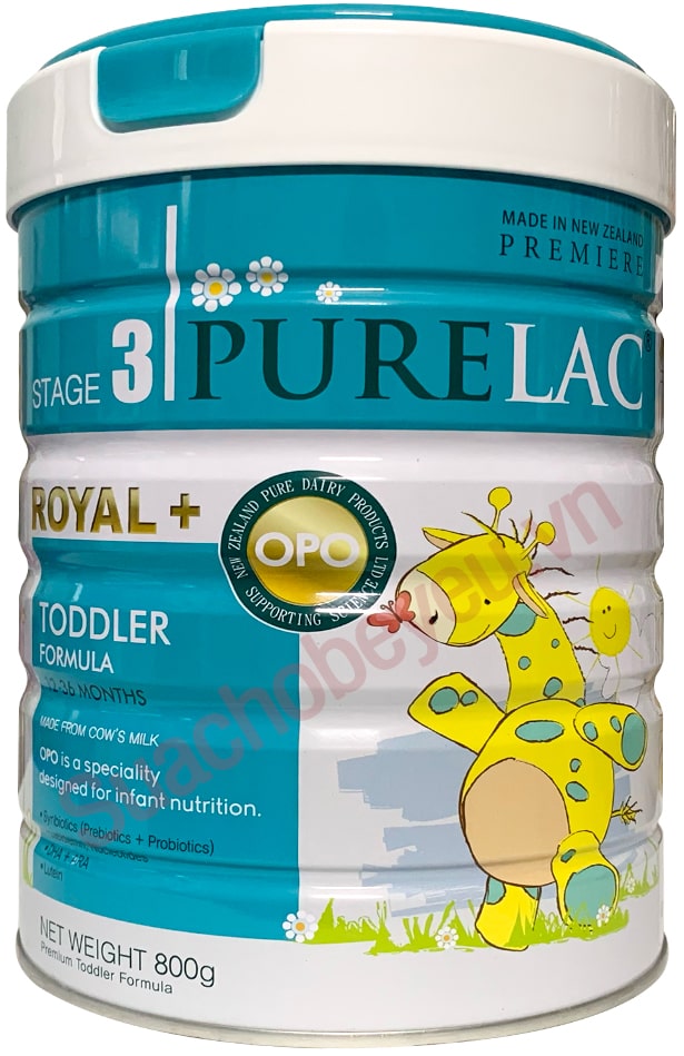 Sữa PureLac số 3 lon 800g cho trẻ 1-3 tuổi