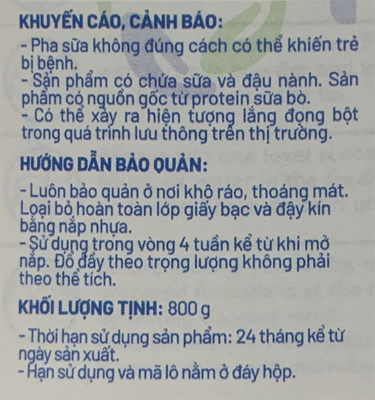 Sữa Bellamy's Organic đạm A2 số 1 lon 800g cho trẻ 0-6 tháng tuổi