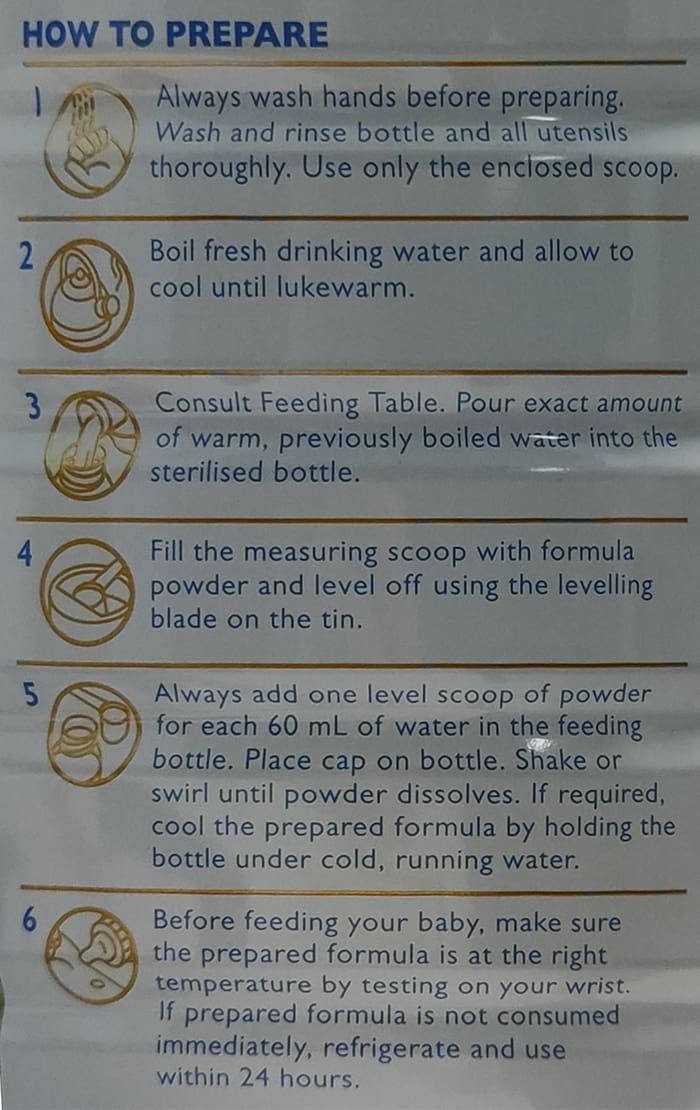 Sữa Bellamy's Organic Úc số 1 900g cho trẻ 0-6 tháng tuổi