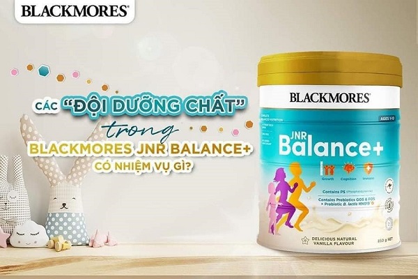 Sữa Blackmores Junior Balance+ 850g cho trẻ 1-10 tuổi