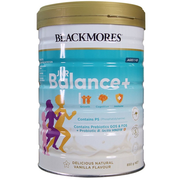 Sữa Blackmores Junior Balance+ 850g cho trẻ 1-10 tuổi