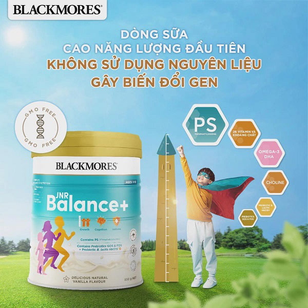 Sữa Blackmores Junior Balance+ 850g cho trẻ 1-10 tuổi