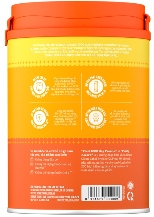 sữa dielac alpha gold số 1 lon 400g