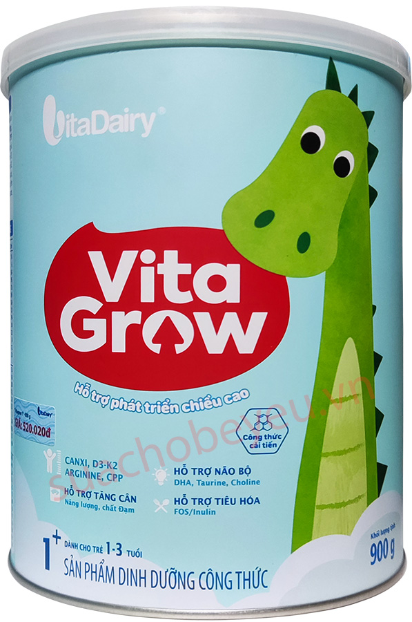 Sữa Vitagrow 1+ Cho Trẻ Từ 1-3 tuổi lon 900g