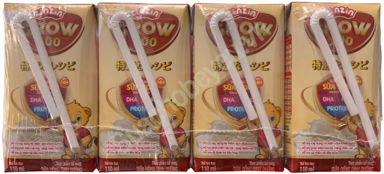 Sữa ZinZin Grow 100 hộp 110ml cho trẻ từ 1 tuổi