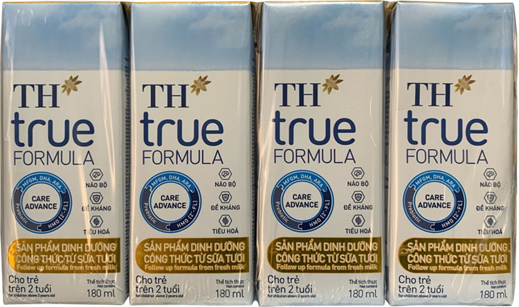 Sữa TH True Formula hộp 180ml cho trẻ từ 1 tuổi