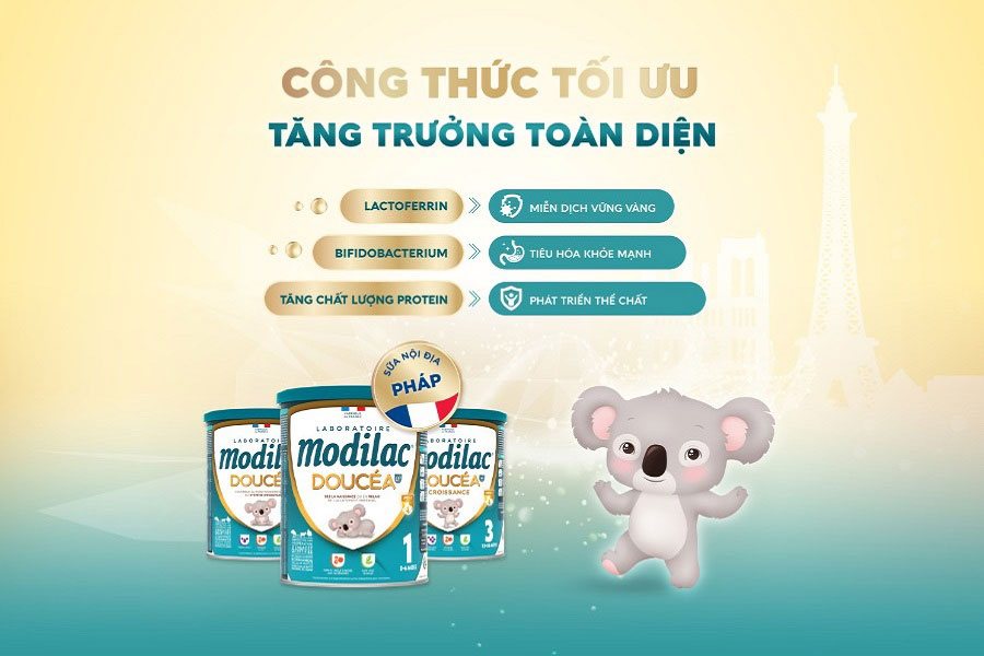 Sữa Modilac Expert Riz 2, dị ứng đạm sữa bò, trẻ 6-12 tháng