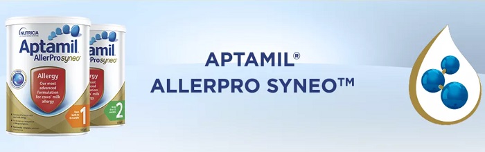 Sữa Aptamil AllerPro SYNEO số 1 lon 900g cho trẻ 0-6 tháng