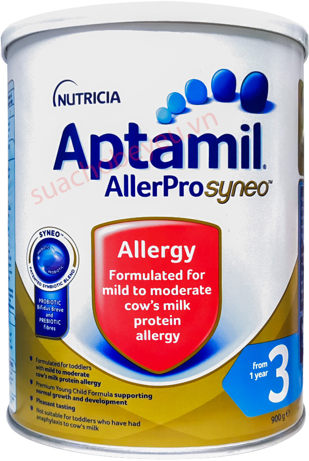 Sữa Aptamil AllerPro SYNEO số 3 lon 900g cho trẻ từ 1 tuổi